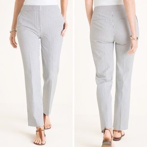 NWT. Chico's So Slimming Pinstripe Pants Size 16R
